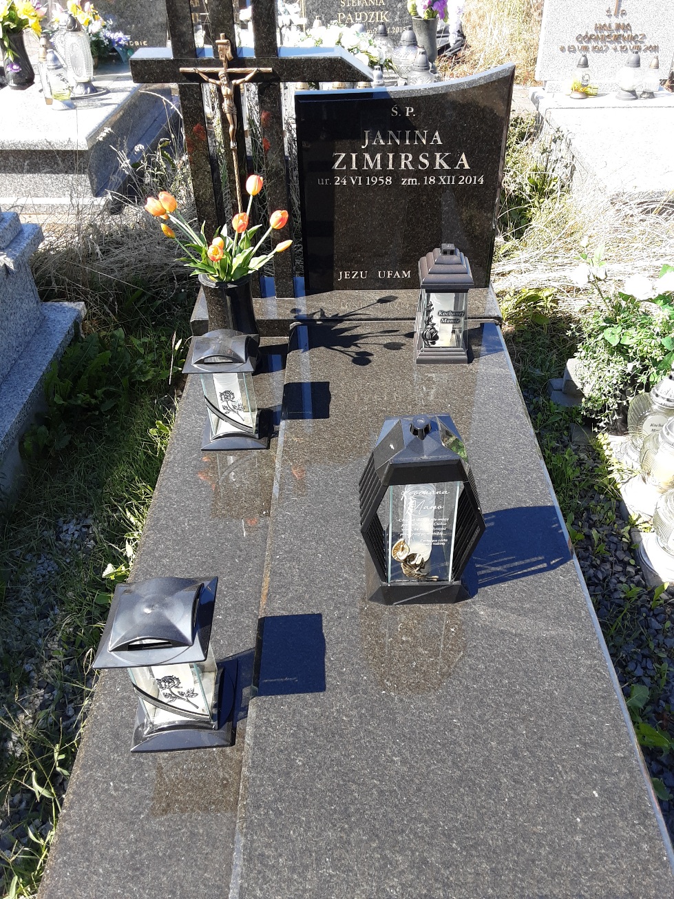 Grób Janina Zimirska